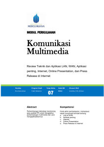 Modul Komunikasi Multimedia [TM7]