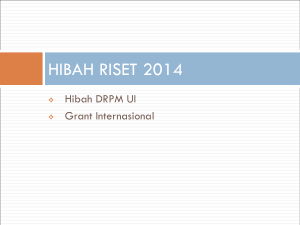 HIBAH DRPM 2014