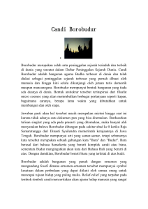 Candi Borobudur - Binus Repository