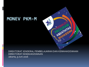 Kisi-kisi evaluasi proposal pkm-k