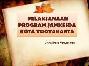 mekanisme pelayanan jamkesda - Bagian Hukum Kota Yogyakarta