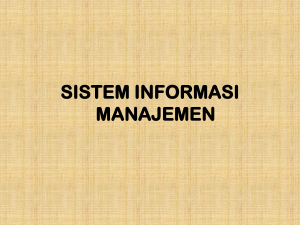 sistem informasi manajemen - Bina Darma e