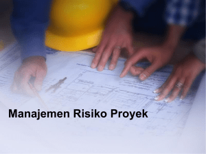 Manajemen Risiko Proyek