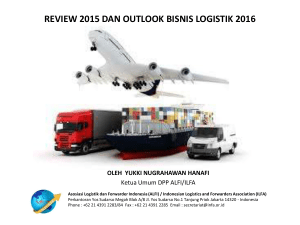 review 2015 dan outlook bisnis logistik 2016