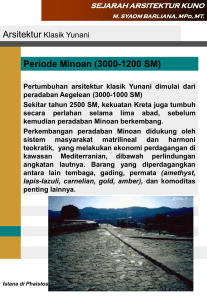 Periode Minoan (3000-1200 SM)