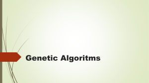Genetic Algoritms