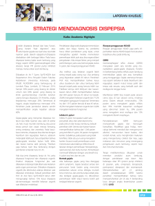 strategi mendiagnosis dispepsia