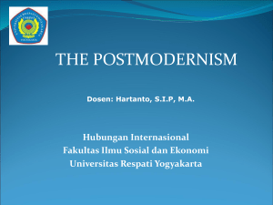 The Postmodernism