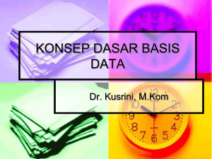 konsep dasar basis data - E