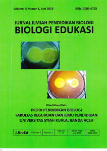 biologi edukasi