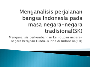 Menganalisis perjalanan bangsa Indonesia