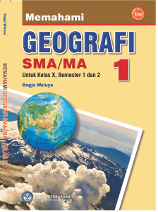 Memahami Geografi 1 SMA MA Kelas 10 Bagja Waluya 2009