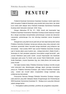 Poltekkes Kemenkes Surabaya Politeknik Kesehatan Kementerian