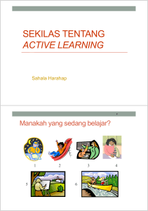 160320 Sesi Active Learning - Kemdikbud - e