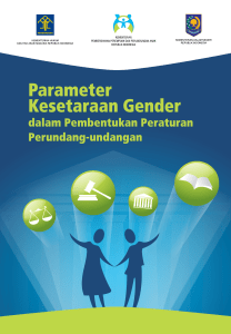 Parameter Kesetaraan Gender dalam pembentukan PerPu