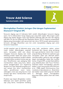 Trouw Add Science nce - Trouw Nutrition Indonesia
