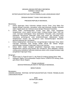 undang-undang republik indonesia (uu)