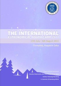 The International Astronomical Youth Camp 2011