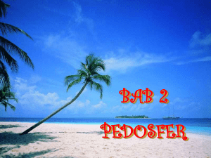 bab 2 pedosfer - Drs. Adib Rifai