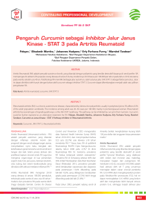 Curcumin as Janus Kinase - STAT 3 Pathway Inhibitor in