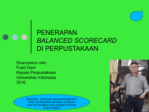 Sarasehan_Balanced_Scorecard_Fuad Gani