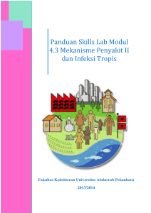 Panduan Skills Lab Modul 4.3 Mekanisme Penyakit II dan Infeksi