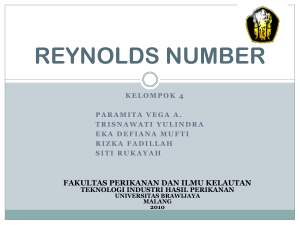 reynolds number - Blog UB
