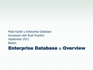Enterprise Database