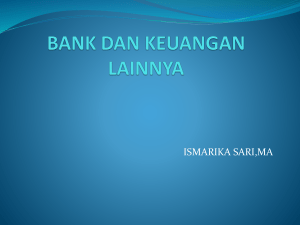 bank dan keuangan lainnya