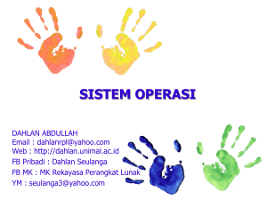 sistem operasi - Dahlan Abdullah