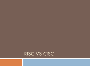 11-RISC vs CISC
