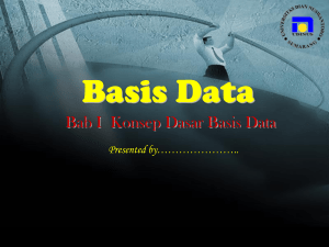 Apa itu Sistem Basis Data