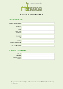 Formulir Pendaftaran