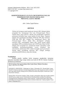 eJournal Administrative Reform, 2014, 2 (4): 2422