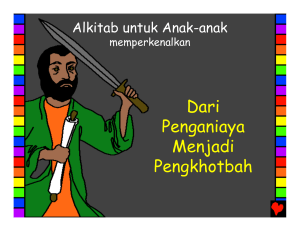 From Persecutor to Preacher Indonesian