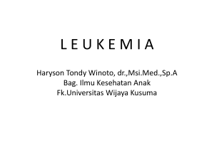 Leukemia - FK UWKS 2012 C