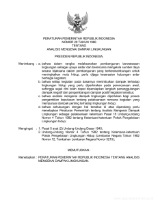 peraturan pemerintah republik indonesia nomor 29 tahun 1986
