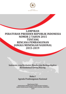 lampiran peraturan presiden republik indonesia nomor 2 tahun