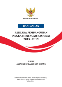 Buku II RPJMN 2015-2019 - Kementerian Pemberdayaan