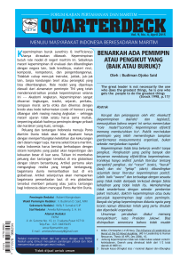 QD April2015.indd - FKPM | Forum Kajian Pertahanan dan Maritim