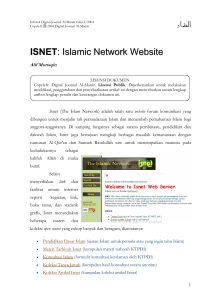 ISNET : Islamic Network Website