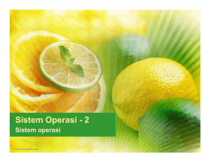 Sistem Operasi - 2 - E