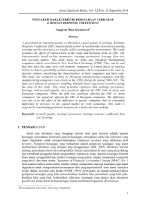 Jurnal Akuntansi Bisnis, Vol. XIII No. 25 September