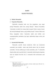 bab ii kajian pustaka - Institutional Repository of IAIN Tulungagung