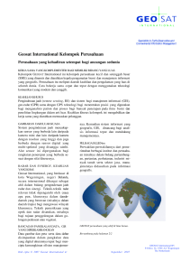 Geosat International Kelompok Perusahaan