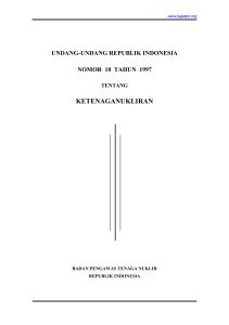 undang-undang republik indonesia - JDIH