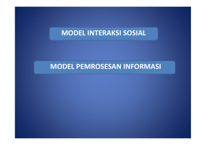 MODEL INTERAKSI SOSIAL [Compatibility Mode]