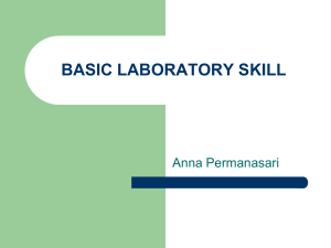 basic laboratory skill