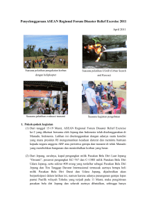 Penyelenggaraan ASEAN Regional Forum Disaster Relief Exercise