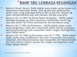 hubungan hukum bank dengan nasabah
